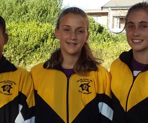 Drie Dogters van Gansbaai in Boland Atletiekspan